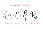 WAW Monogram Font, a Symbol Font by Salt & Pepper Designs (Thumbnail 2 of 4)
