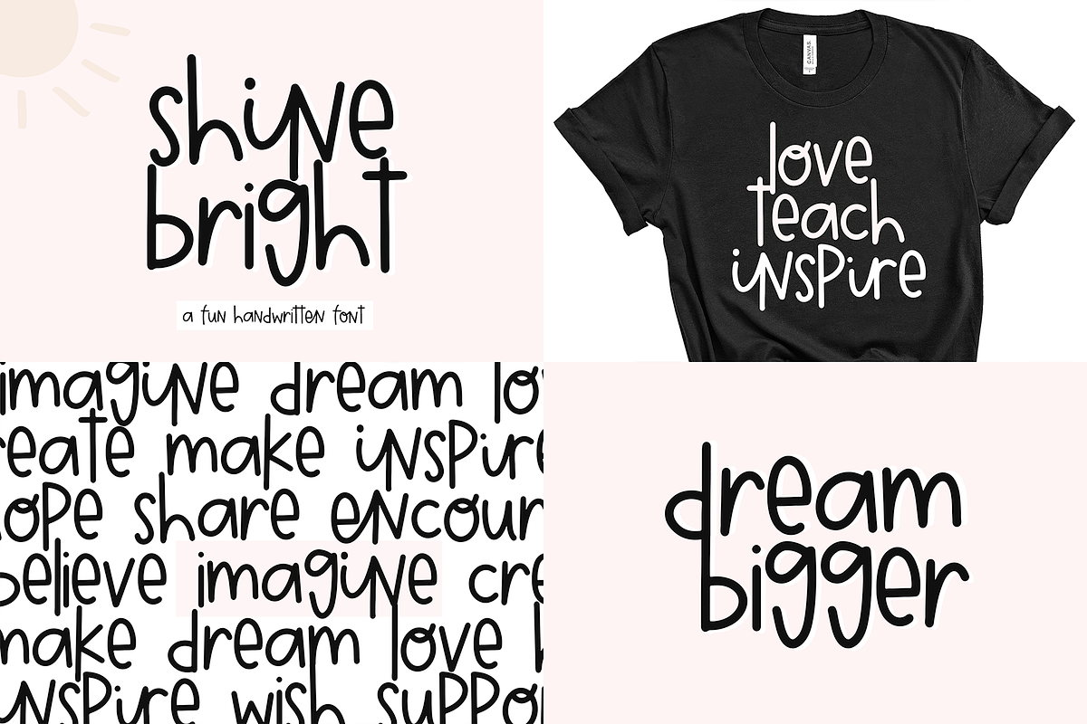 Cute Handwriting Font Bundle | 2, a Handwritten Font by KA Designs (Photo 12 of 12)