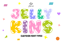 Jelly Kins - Playful Cartoon Font