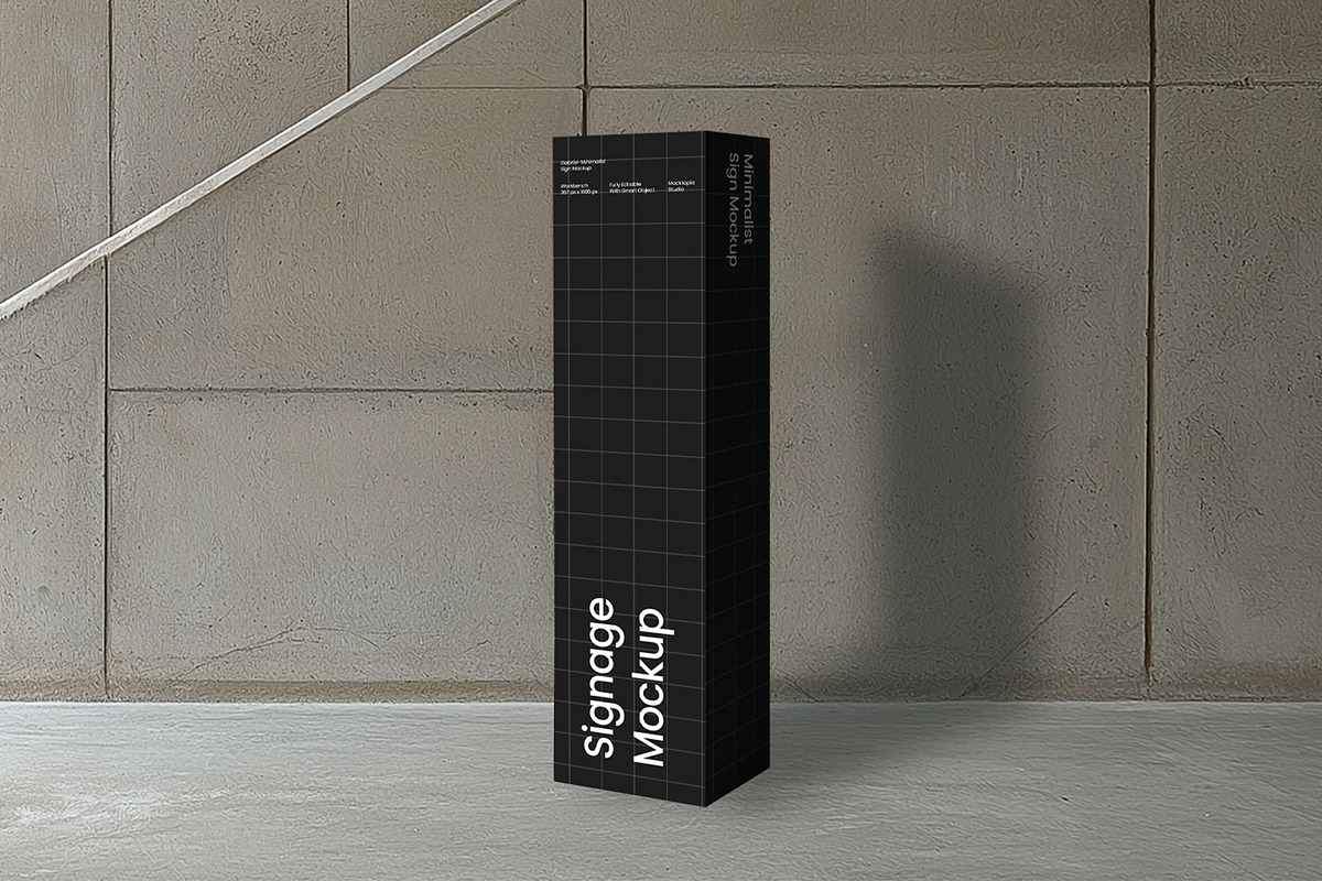 Gabriel Minimalist Signage Mockup, an Advertising Mockup by Mocktopia (Photo 8 of 8)