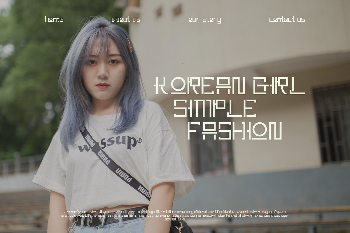 BOREA - Korean Style Typeface, a Sans Serif Font by Boril Std (Photo 6 of 12)