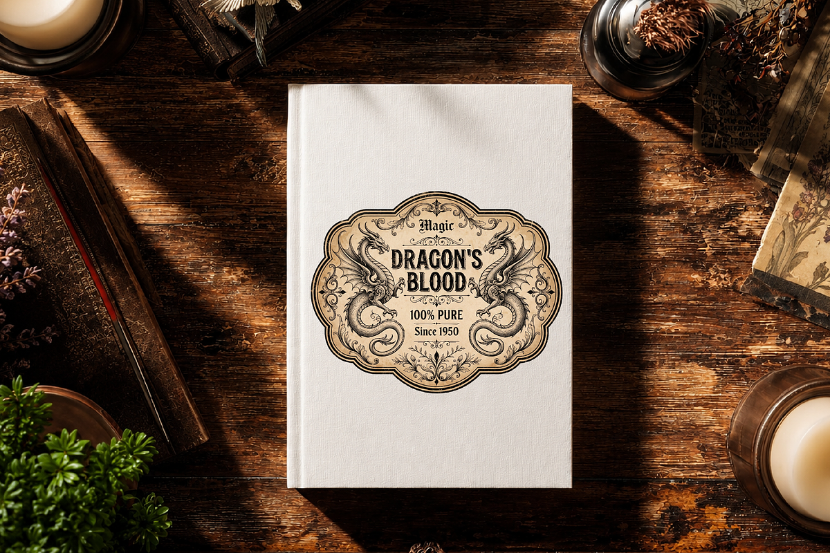 Halloween Vintage Potion Label PNG, a Seasonal Illustration by Canvas Craft (Photo 5 of 5)