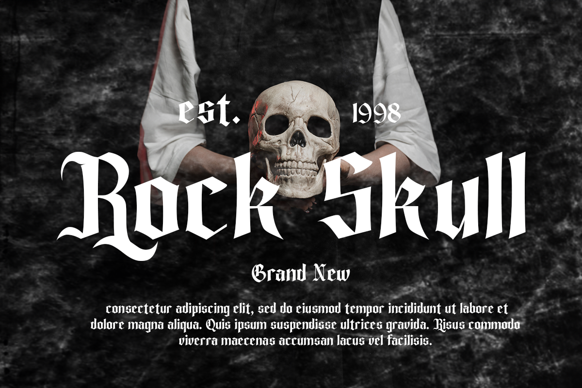 The Wayler - Gothic Blackletter Font, a Blackletter Font by RagamKata (Photo 6 of 10)