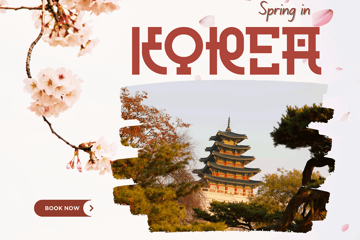 Seoul - Modern Korean Font, a Handwritten Font by overlaytemplates