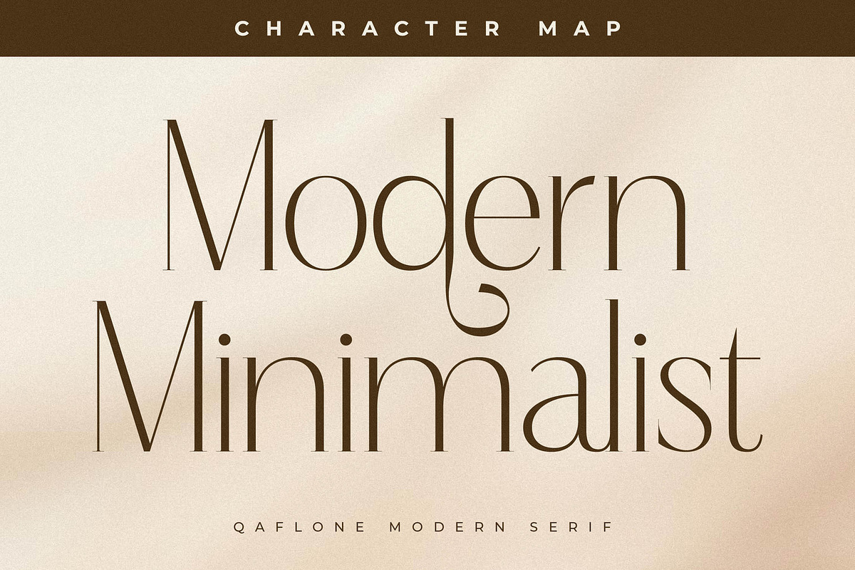 Qaflone Modern Minimalist Serif, a Serif Font by Storytype Studio (Photo 5 of 15)