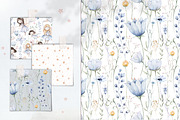 Fairy garden watercolor collection, an Object Graphic by Peace ART (Thumbnail 9 of 14)
