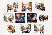 Cinco de Mayo Clipart, a Seasonal Illustration by PaintPixelCo (Thumbnail 6 of 12)