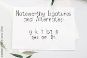 Noteworthy, Neat Sans Serif Font, a Sans Serif Font by Jordyn Alison Designs (Thumbnail 7 of 10)