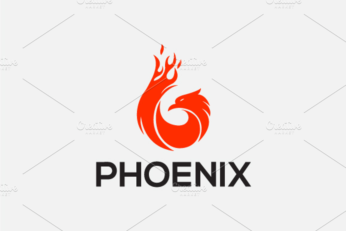 Phoenix Logo, a Branding & Logo Template by Ben Naveed