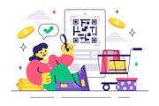 10 Mobile Payment Illustration, a Finance Illustration by denayunebgt (Thumbnail 4 of 4)