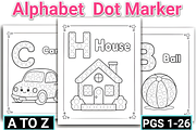 Alphabet Dot Marker Coloring, a Decorative Illustration by Design Station (Thumbnail 3 of 7)