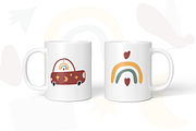 Boho kids cars, a Decorative Illustration by cutelevindesign (Thumbnail 5 of 9)