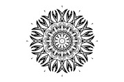 Black White Mandala Illustration Set, a Decorative Illustration by NJ Himel (Thumbnail 28 of 101)