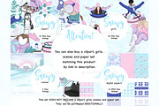 Snowy Glitters, a Pattern Graphic by GlamArtZhanna (Thumbnail 3 of 3)