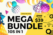 SALE - Bundle of Bundles - 105 in 1, an Object Graphic by DuoFankaar (Thumbnail 1 of 16)