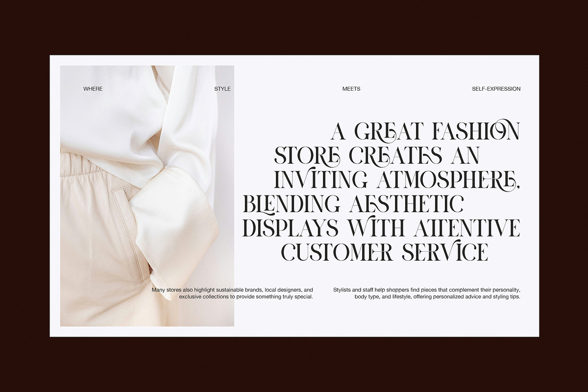Vioner Elegant Luxury Serif Font, a Serif Font by Graphicxell (Photo 5 of 8)