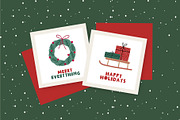 Christmas Hand Drawn Font, a Handwritten Font by Barkova Nadya (Thumbnail 3 of 5)