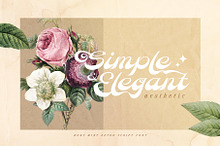 Hoky Mint Typeface