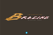 BRACING Headline Racing font, a Script Font by WAP (Thumbnail 1 of 5)