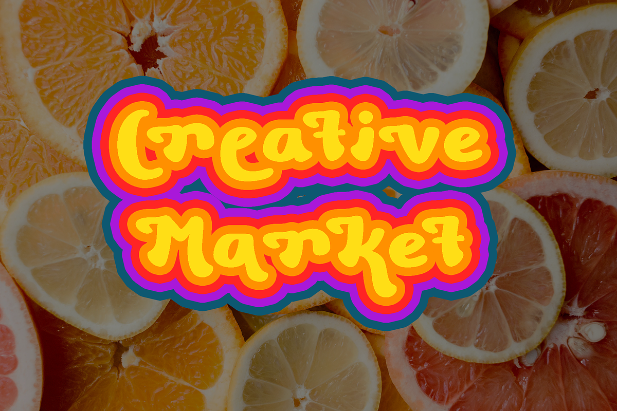 Sunbursting Typeface, a Serif Font by Rachel McBride Creative (Photo 8 of 10)