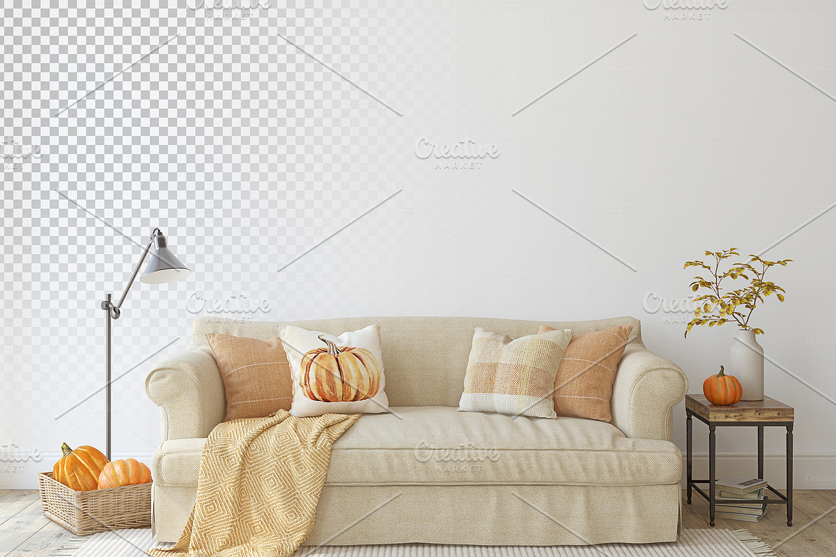AUTUMN AT THE FARMHOUSE, a Poster Template by MyHomeMockups (Photo 5 of 12)