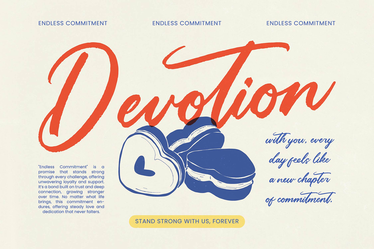 Saturday Catalan Bold Brush Font, a Script Font by Letterena Studios Script (Photo 3 of 20)
