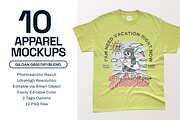 Gildan G800 Dryblend T-Shirt Mockups, a Shirt Mockup by GraphicHero (Thumbnail 1 of 9)