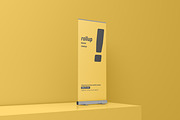 Roll Up Banner Mockup, an Advertising Mockup by Toasin Studio (Thumbnail 13 of 23)