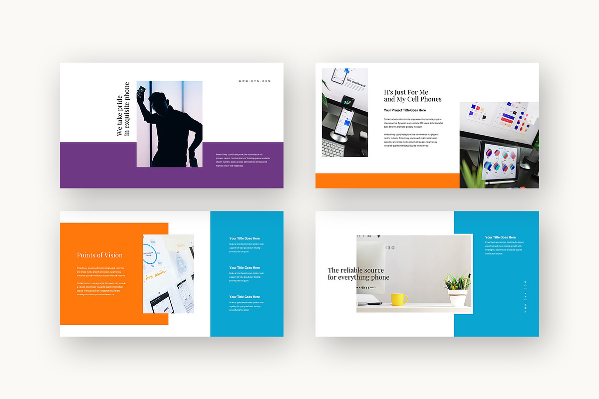 Dyn : App Showcase Powerpoint preview 3