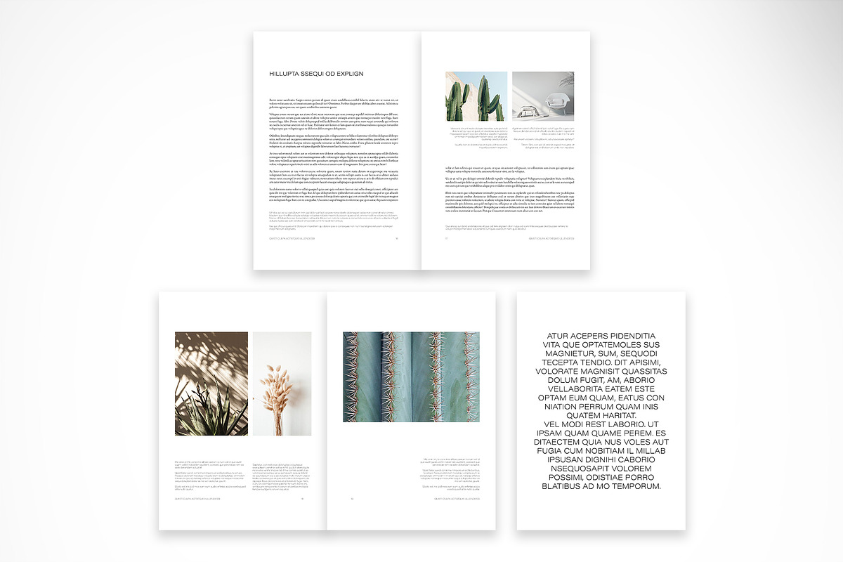 Soft Lifestyle Magazine Template, a Magazine Template by McLittle Stock (Photo 4 of 5)