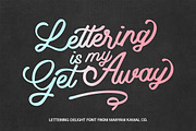 Lettering Delight (New Update!), a Script Font by ReveryWorks (Thumbnail 15 of 16)