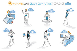 Summer and Cloud Computing People