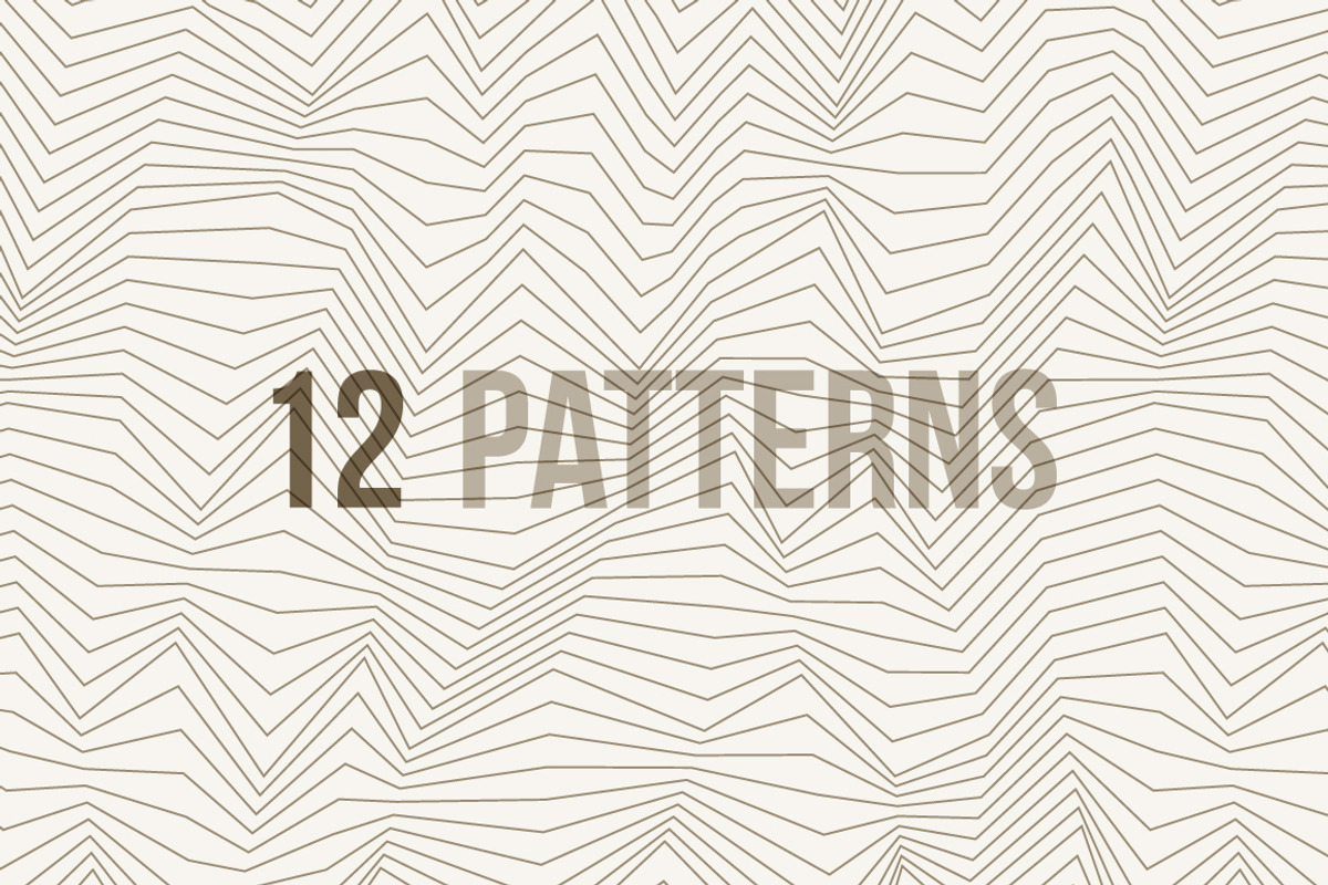 Line and Wave Patterns, a Pattern Graphic by Magnia (Photo 1 of 3)
