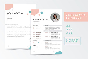 Aggie Agatha - CV Resume Template