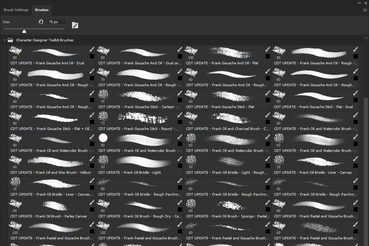 Photoshop Character Designer Toolkit, a Brush Add-On by Francisco Beltrán (Photo 2 of 7)