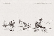 Summer Vacation Beach Collection, a Seasonal Illustration by TheMountBirdStudio (Thumbnail 9 of 21)