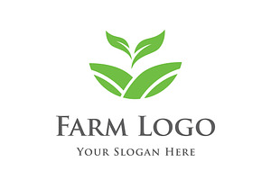 Organic farming and ranching abstrac, a Branding & Logo Template by LOGOCREATIVE