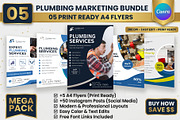 Plumbing - Handyman - Canva - Posts, a Flyer Template by Mohammad Sarfaraz (Thumbnail 2 of 4)