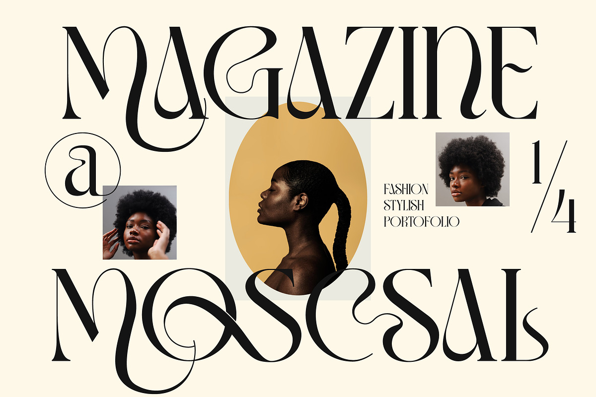Glamora Stylish Display Font, a Serif Font by Storytype Studio (Photo 4 of 15)