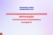 Floatograph Display Graffiti Bubble, a Blackletter Font by Nouric Design (Thumbnail 4 of 9)