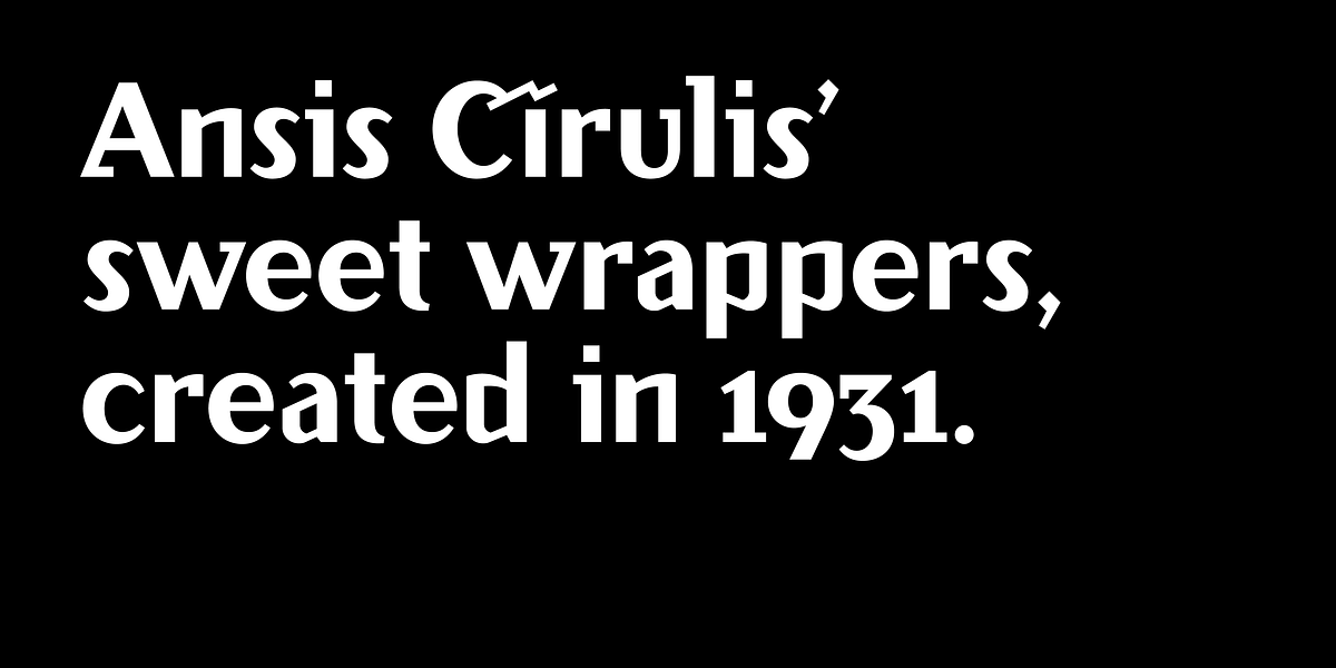 Cirulis Display, a Sans Serif Font by Asketic (Photo 6 of 7)