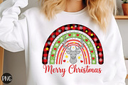 Merry Christmas Rainbow Sublimation, an Illustration by Libby Wishes (Thumbnail 1 of 6)