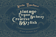 Stela - Display Font, a Serif Font by JumboDesign (Thumbnail 3 of 7)
