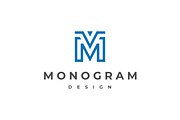 Monogram Letter M Logo Design, a Branding & Logo Template by johnkent (Thumbnail 3 of 5)