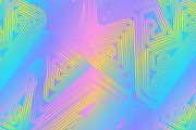 Hologram vector pattern pack, a Pattern Graphic by Gudiny (Thumbnail 11 of 13)