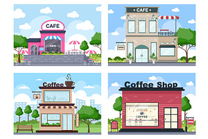 16 Coffee, Cafe Or Ice Cream Shop