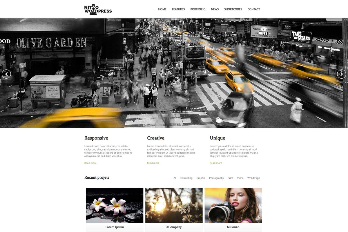 Nitro - Multipurpose WordPress Theme, a WordPress Template by 7Theme