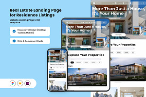 Grand Realty - Real Estate Landing, a Landing Page Template by twinstd
