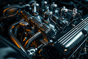 55 Car engines, a Transportation Illustration by Handmadefont (Thumbnail 15 of 56)