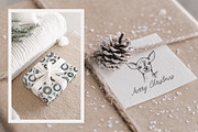 Vintage Charming Christmas Line Art, an Object Graphic by AnMark (Thumbnail 4 of 15)